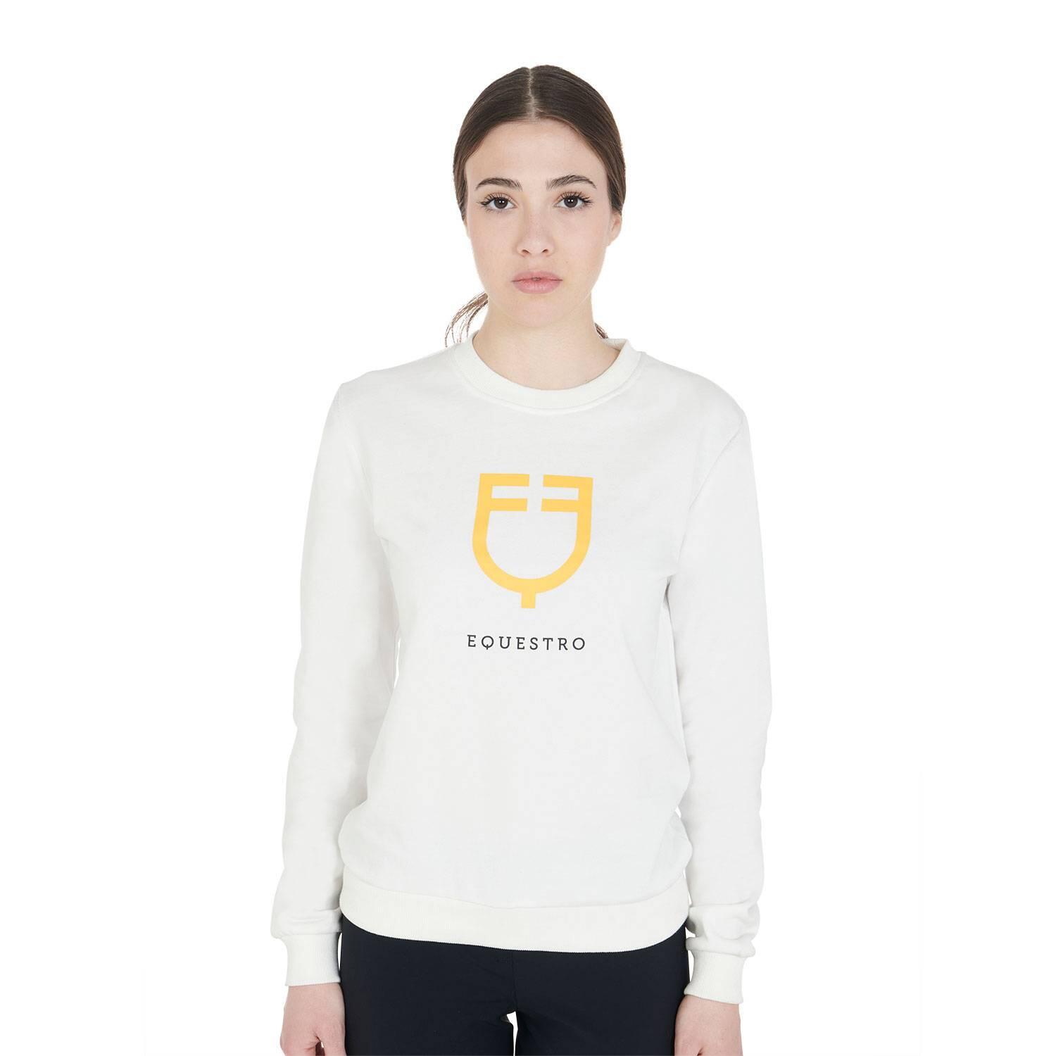 Sweat à col rond avec logo - Equestro 1/1