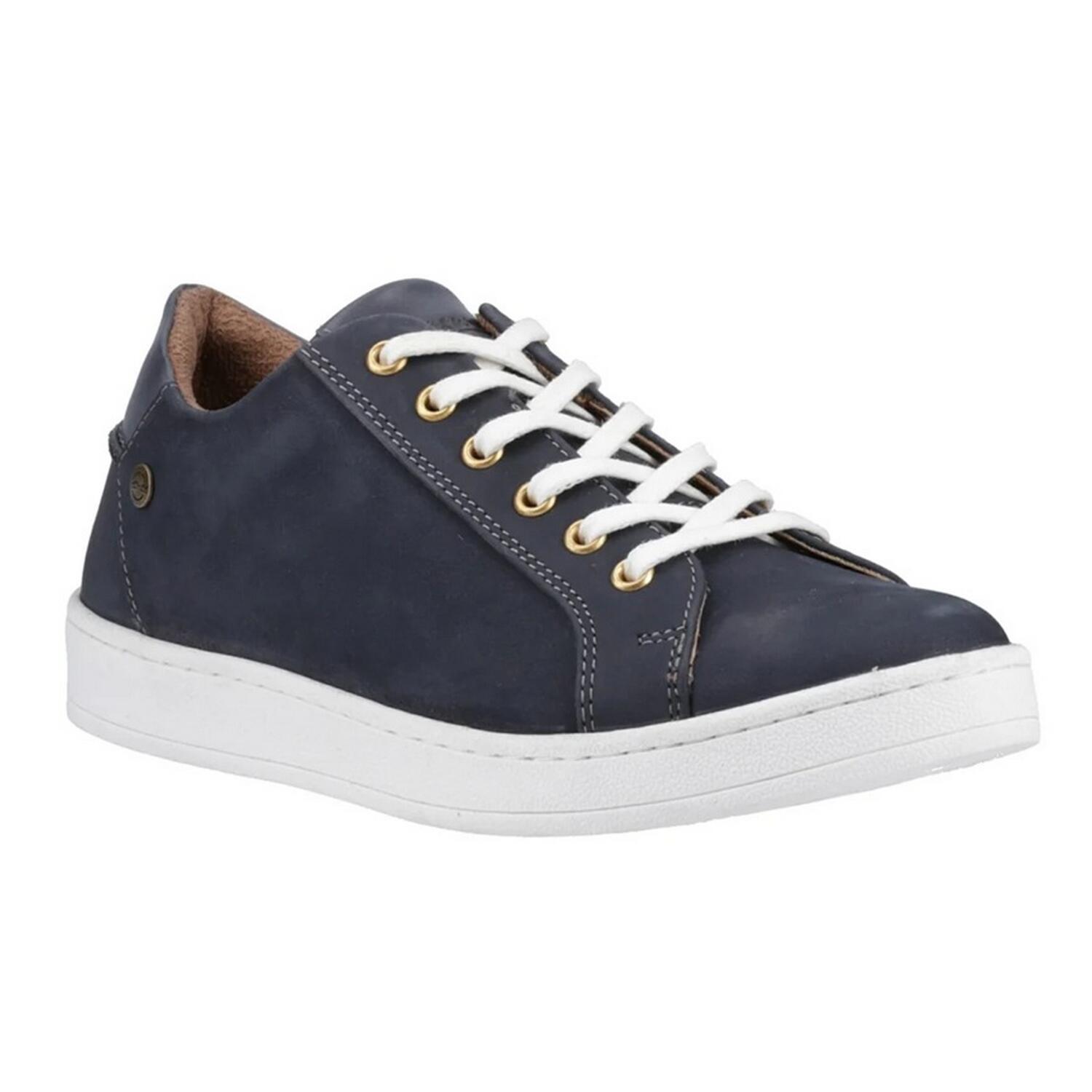 COTSWOLD Mens Radcot Leather Trainers (Navy)