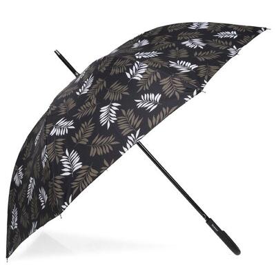 Paragua caña, ultrapermeable, sólida, Apertura automática/cierre manual