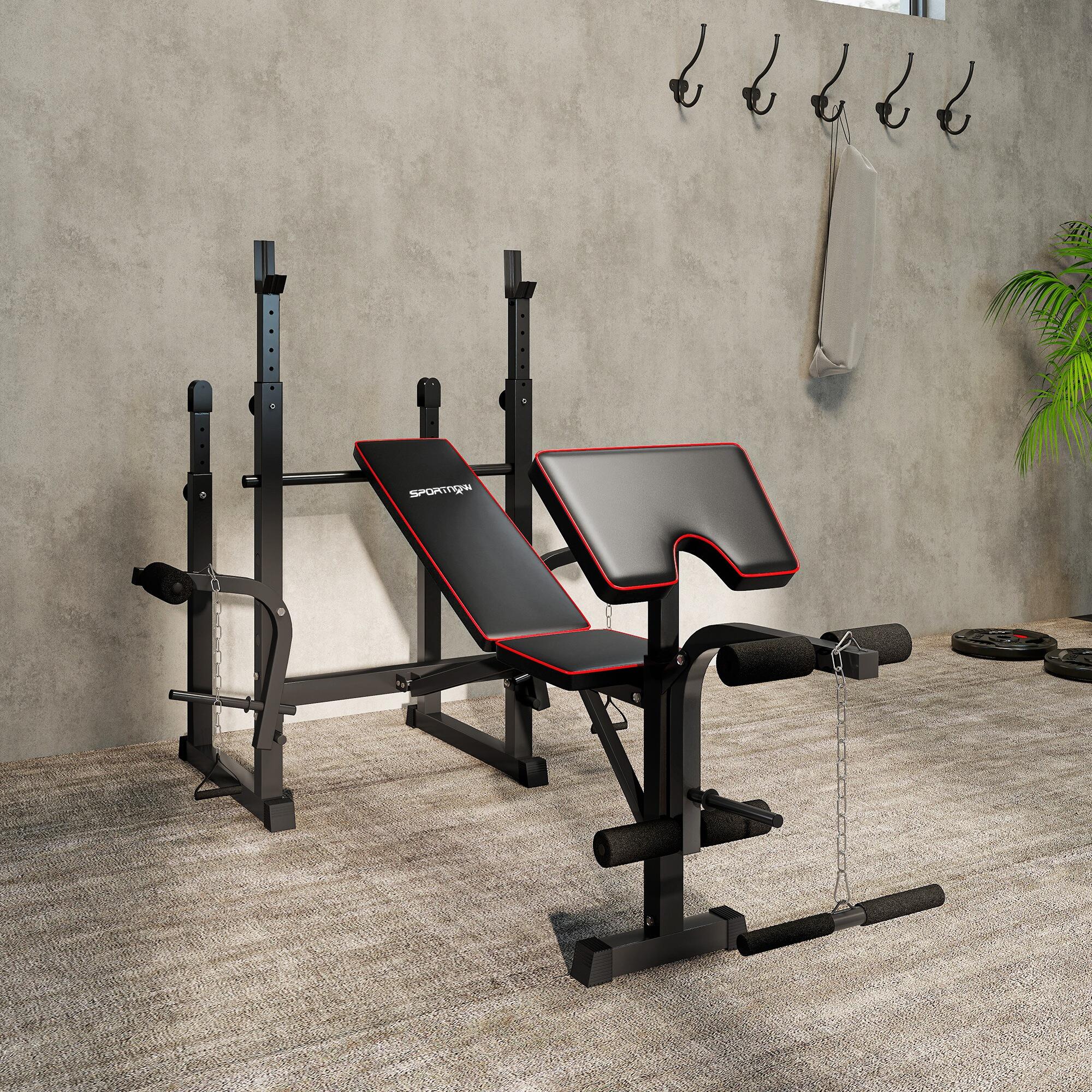 Banco de Pesas SPORTNOW 213x140x116 cm Negro 5/8