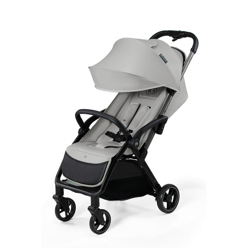 Carucior sport KINDERKRAFT Apino KSAPIN00GRY, 5 puncte, 0 luni+, gri-negru