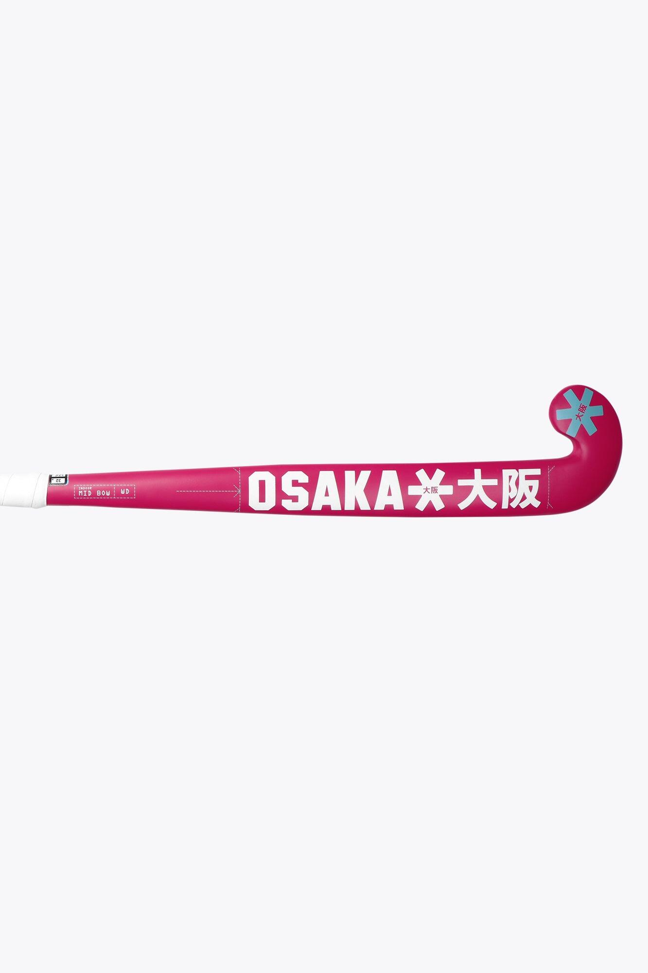 Osaka Indoor Hockeyschläger Mid Bow WD | Himbeere 5/6