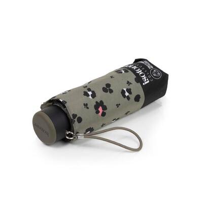 Paragua compacto, sólido, ultra repelente al agua, apertura manual