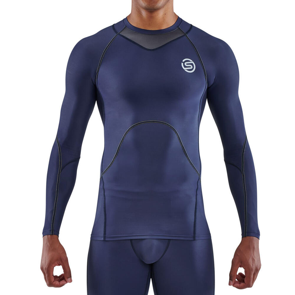 SKINS Men's Series-3 Running/Gym Long Sleeve Top
