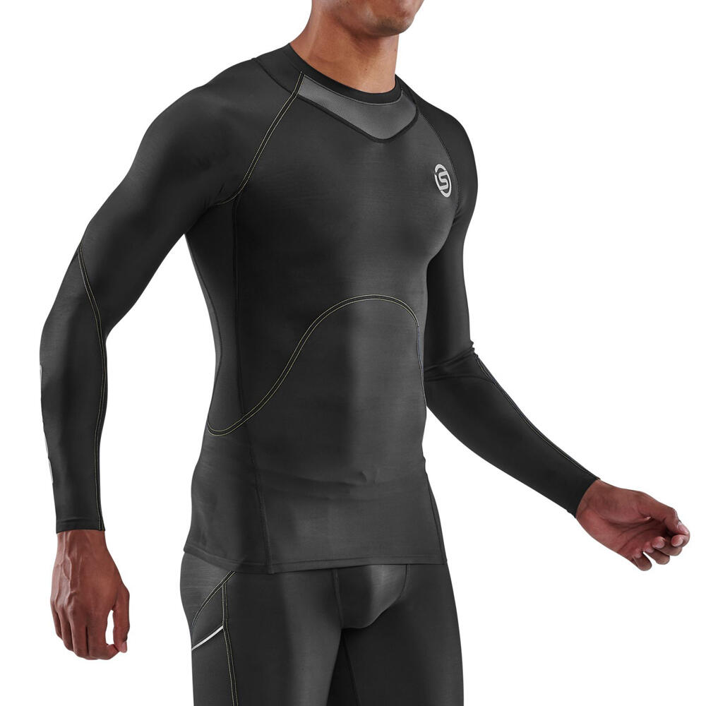 SKINS Men's Series-3 Running/Gym Long Sleeve Top