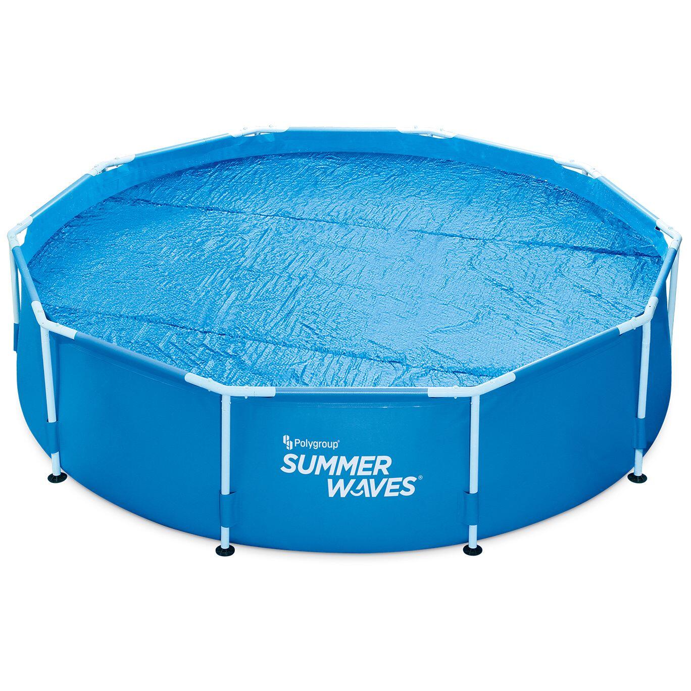 Bâche à bulles pour piscine ronde Summer-Waves 1/2