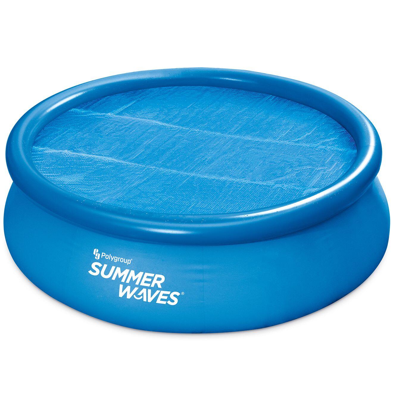 Bâche à bulles pour piscine ronde Summer-Waves 2/2