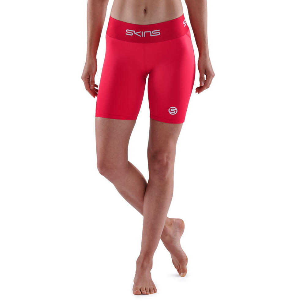 SKINS Women's Series-1 Activewear Half Tight Red