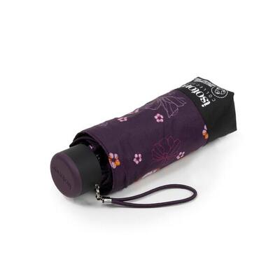 Paragua compacto, sólido, ultra repelente al agua, apertura manual