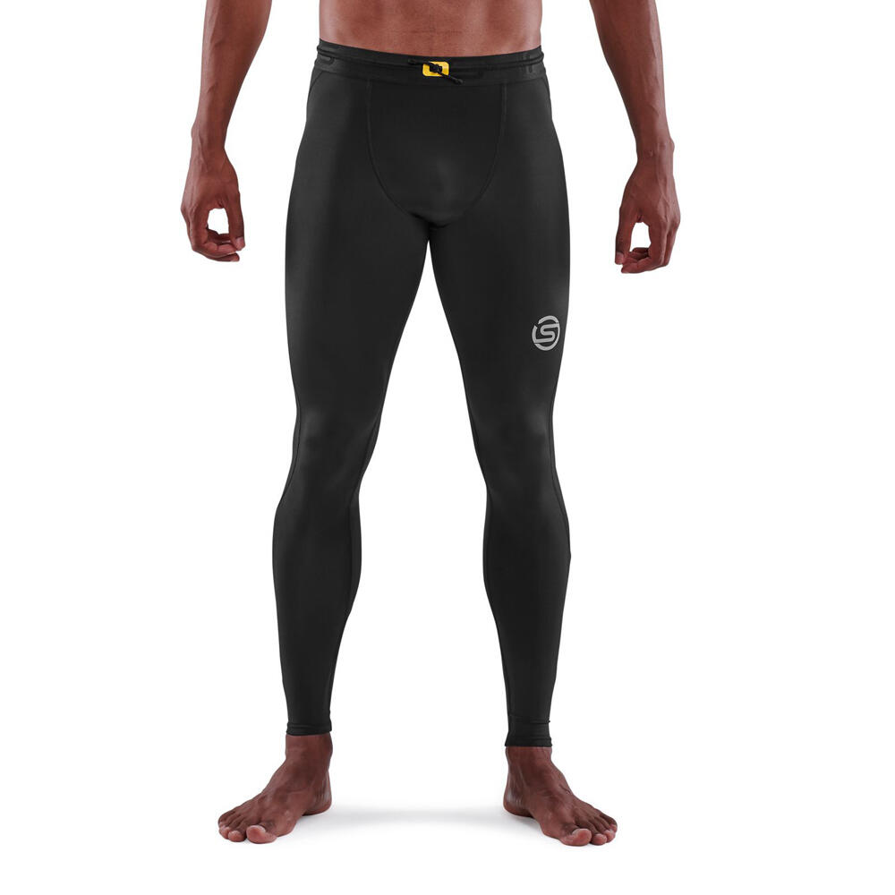 SKINS Men's Series-3 Activewear Long Tight T&R Black