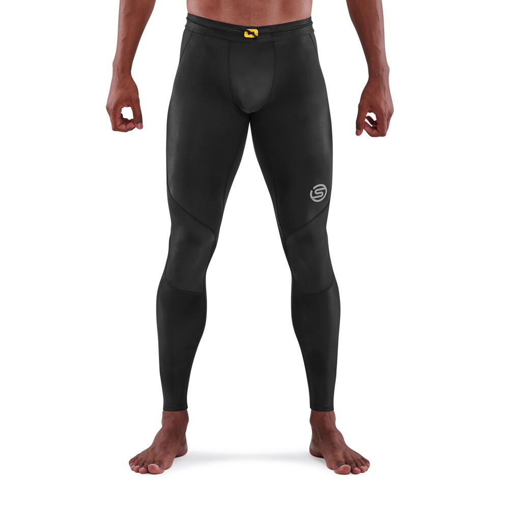 Skins Men's Series-3 Running/Gym Long Tight Black LL