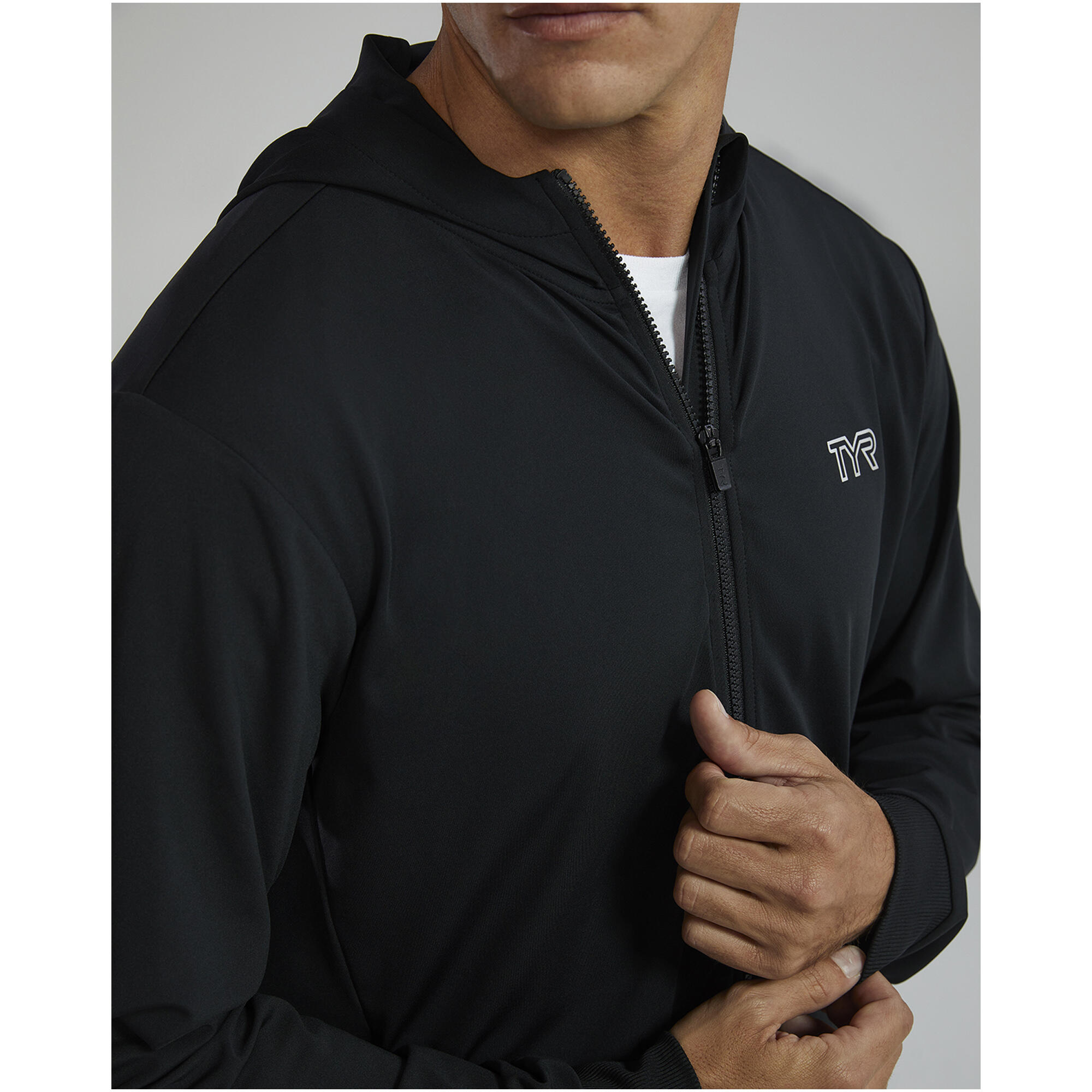 Sweat à capuche zippé homme TYR Technique 5/7