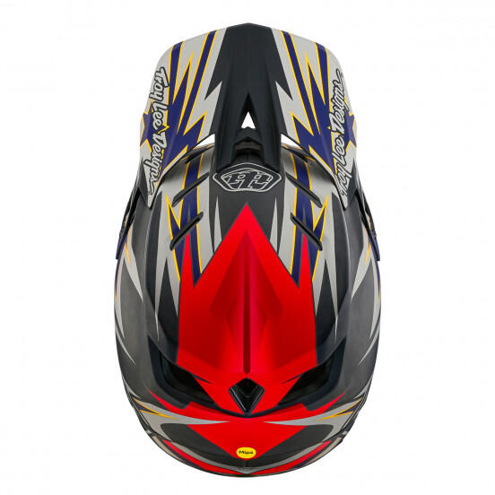 Casque TROY LEE D4 Carbon Inferno Grey 3/5