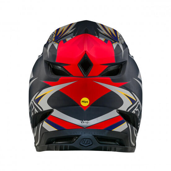 Casque TROY LEE D4 Carbon Inferno Grey 4/5