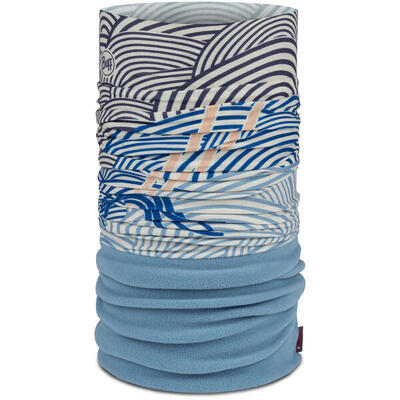 257 buff blauwe fleece nekwarmer 136879-739