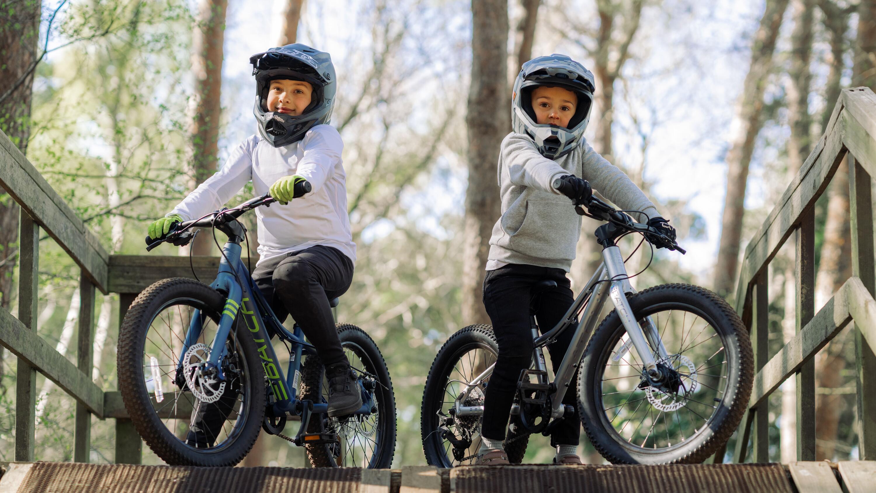 Batch Bicicleta todoterreno Kids 20 pulgadas plateada, para niños de 6 a 9 años 3/15