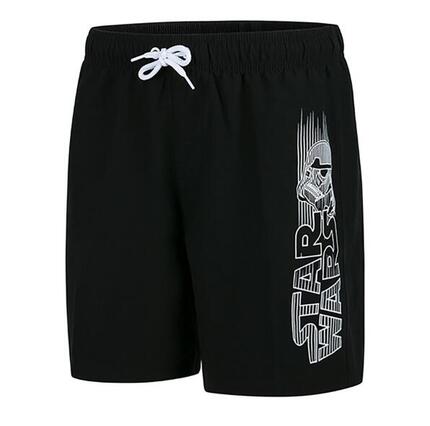 Maillot de bain - natation - enfant - Star Wars Trooper - noir/blanc
