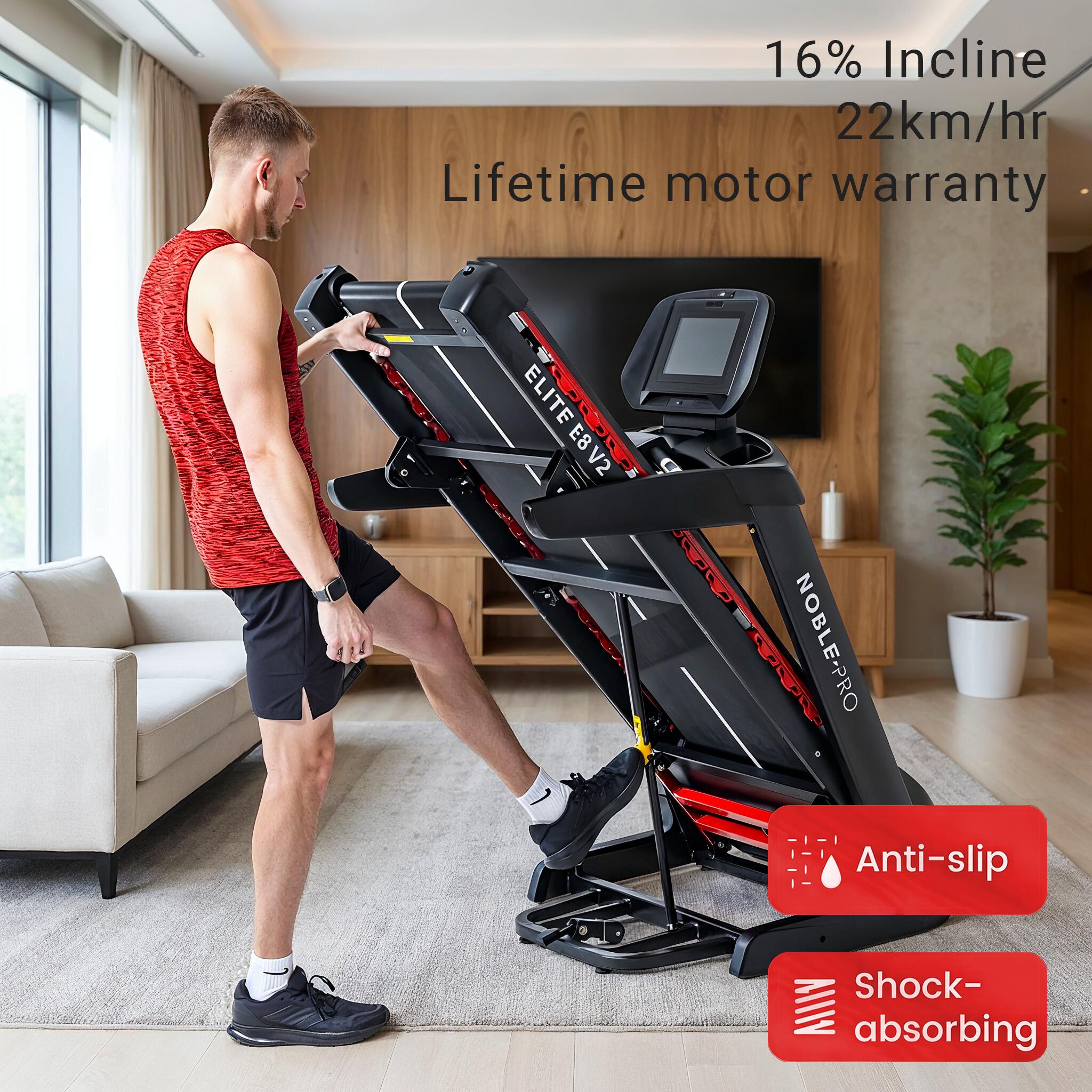 NoblePro E8ix Elite Laufband 5/6