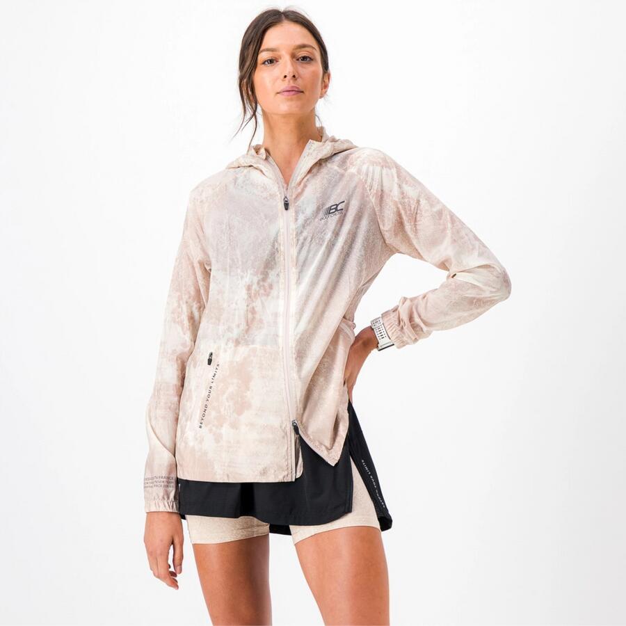 Veste coupe-vent Femme Trail-Running TERRARUN WINDBREAKER 5/8