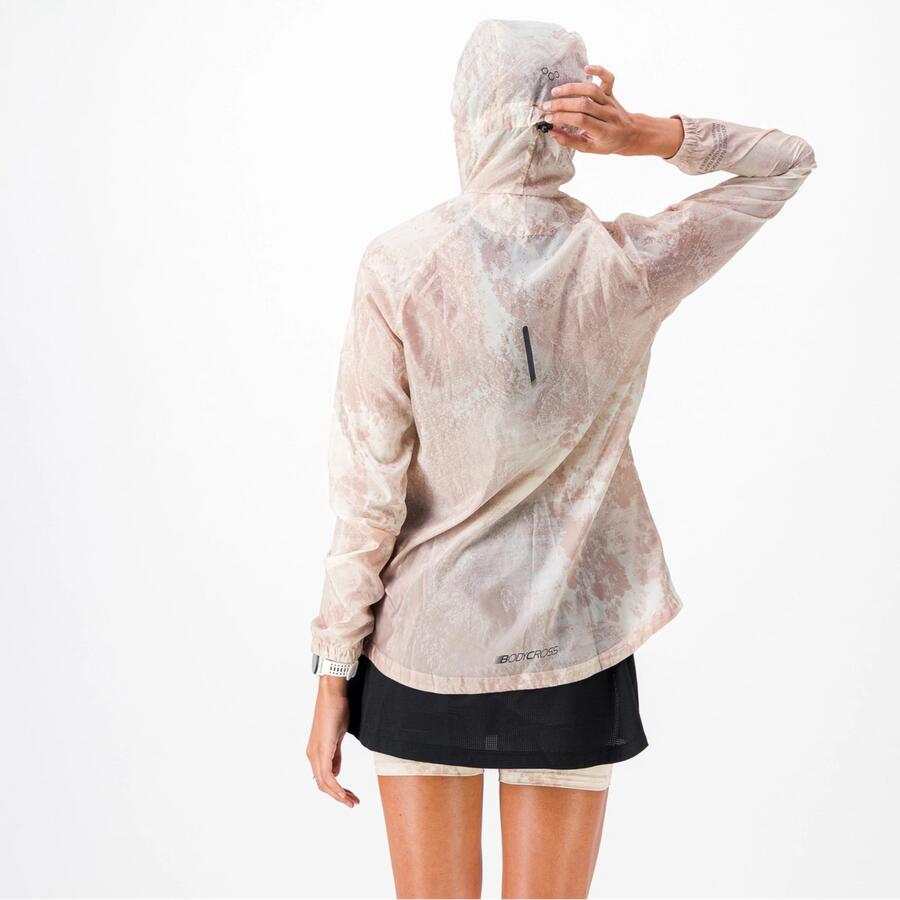 Veste coupe-vent Femme Trail-Running TERRARUN WINDBREAKER 6/8