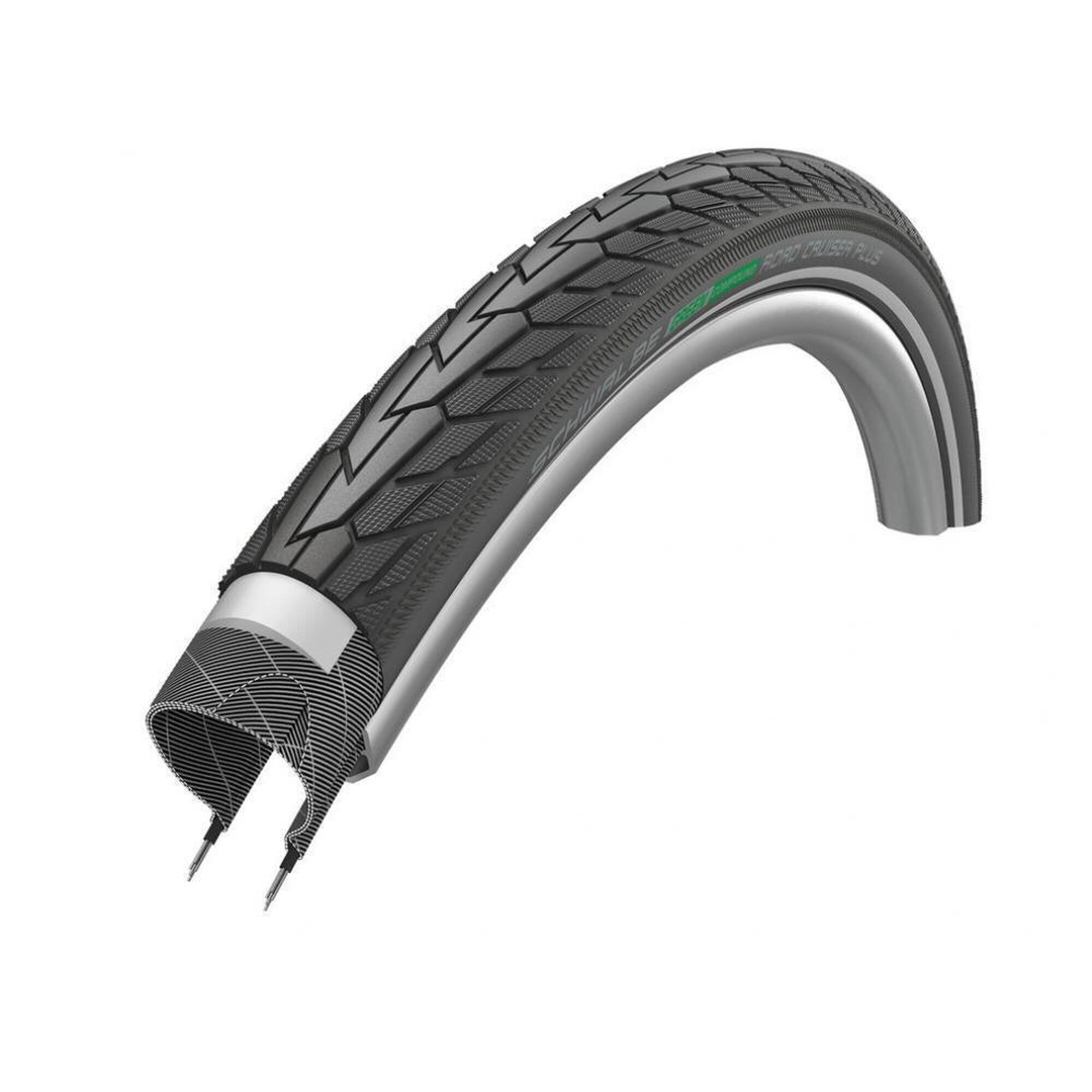 Opona Road Cruiser Plus 28 X 1,75 Czarna Odblaskowa