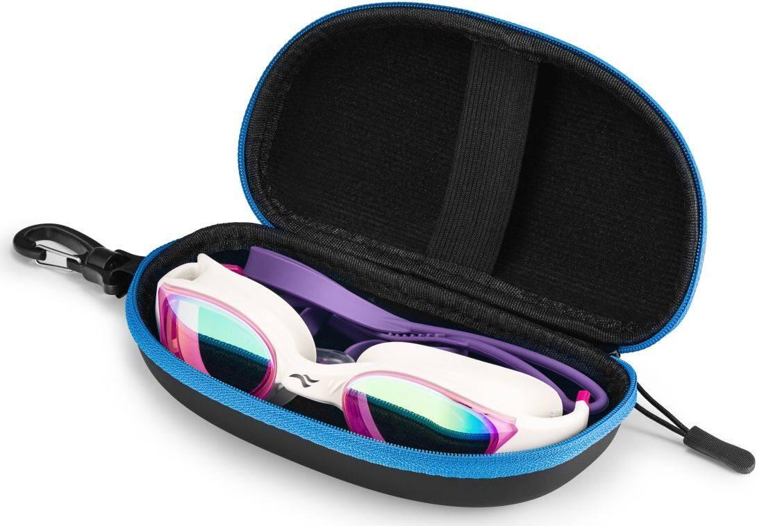 Aqua Speed ​​Vortex Mirror Schwimmbrille mit Etui, Pink 3/6