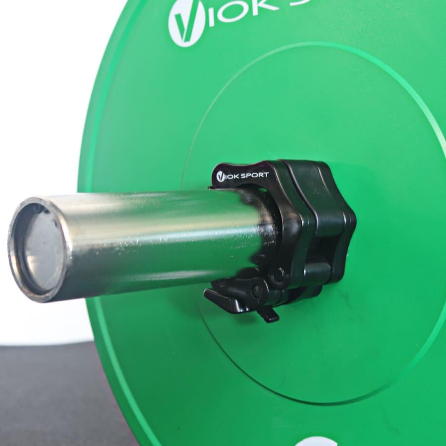 Par de bloqueios para barra olímpica Viok Sport 4/5