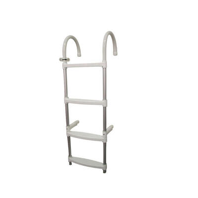 Scaletta da bagno con tubi in alluminio