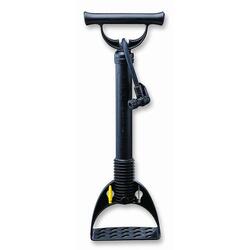 Pompe à Vélo Manuelle en Plastique GIYO 51 cm Noir