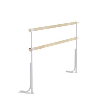 Dubbele ballet barre vloer batman spektr 200*110*30 cm wit