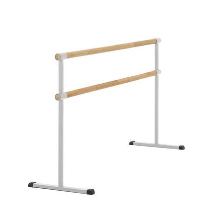 Barre de Ballet Double Portable ALLEGRO SPEKTR 200*108*56 cm Blanc