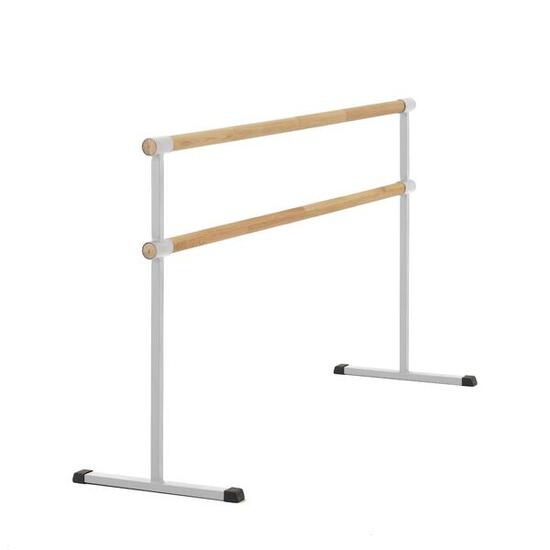 Barre de Ballet Double Portable ALLEGRO SPEKTR 200*108*56 cm Blanc