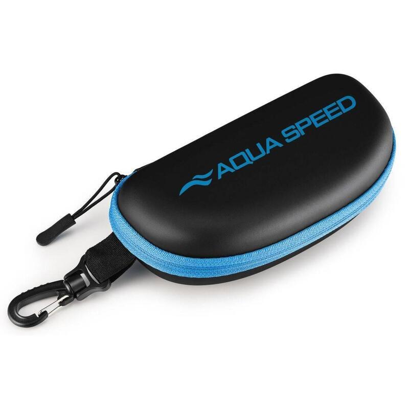 Plavecké zrcadlové brýle Aqua Speed ​​Vortex Mirror s pouzdrem černá