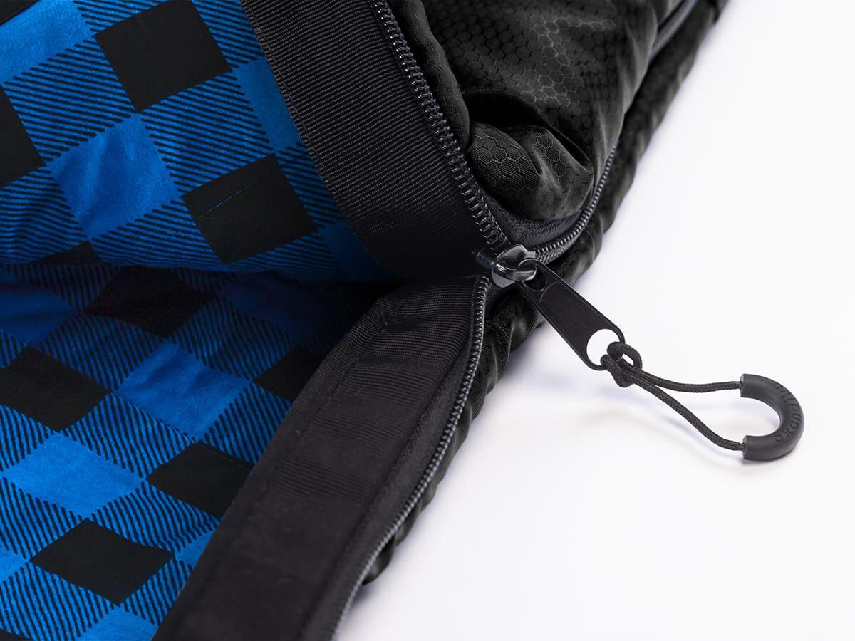 Gebraucht - Schlafsack Dundee - 3 Jahreszeiten - Reißverschluss links 5/8
