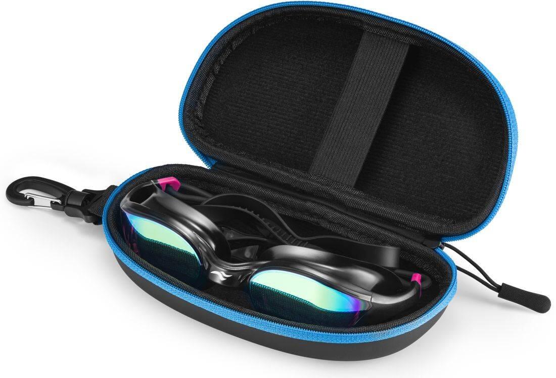 Okularki pływackie Aqua Speed Vortex Mirror lustrzane szkła + etui 3/6