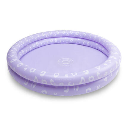 Swim Essentials Piscine pour enfants - Lila - Leopard - Ø 100 cm