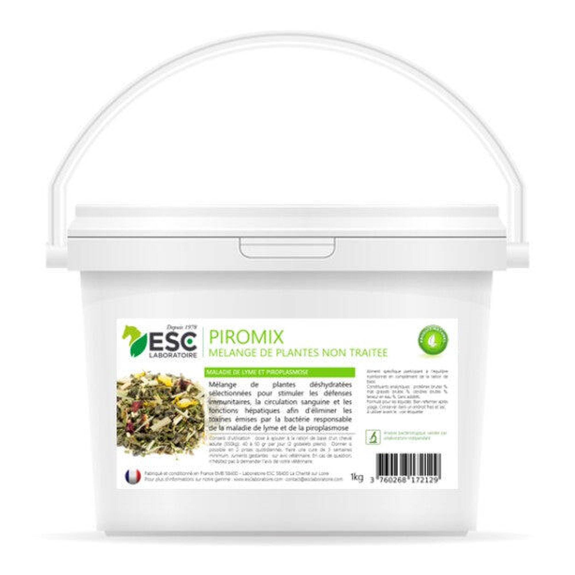Esc Laboratoire - Piromix Defenses Immunitaires - Esc Laboratoire - Argile - 1 Kg - Decathlon