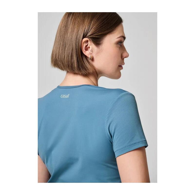 Tricou sport Casall pentru femei, cu plasă, respirabil, cu uscare rapidă