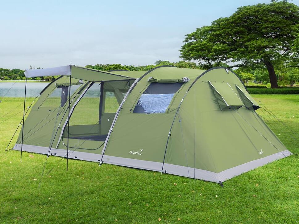 Namiot kempingowy tunelowy Gotland 6 Sleeper Protect, 6-osobowy, 1-2 sypialnie