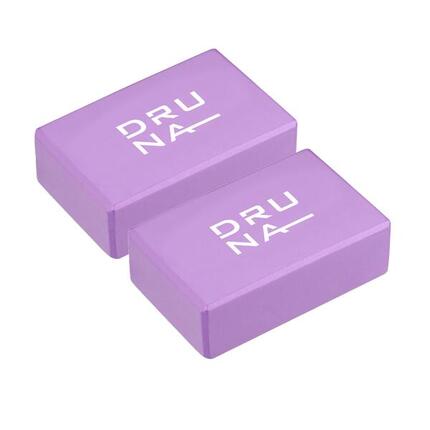 Bloc de Yoga 2 Pièces de Pilates Léger et Antidérapant