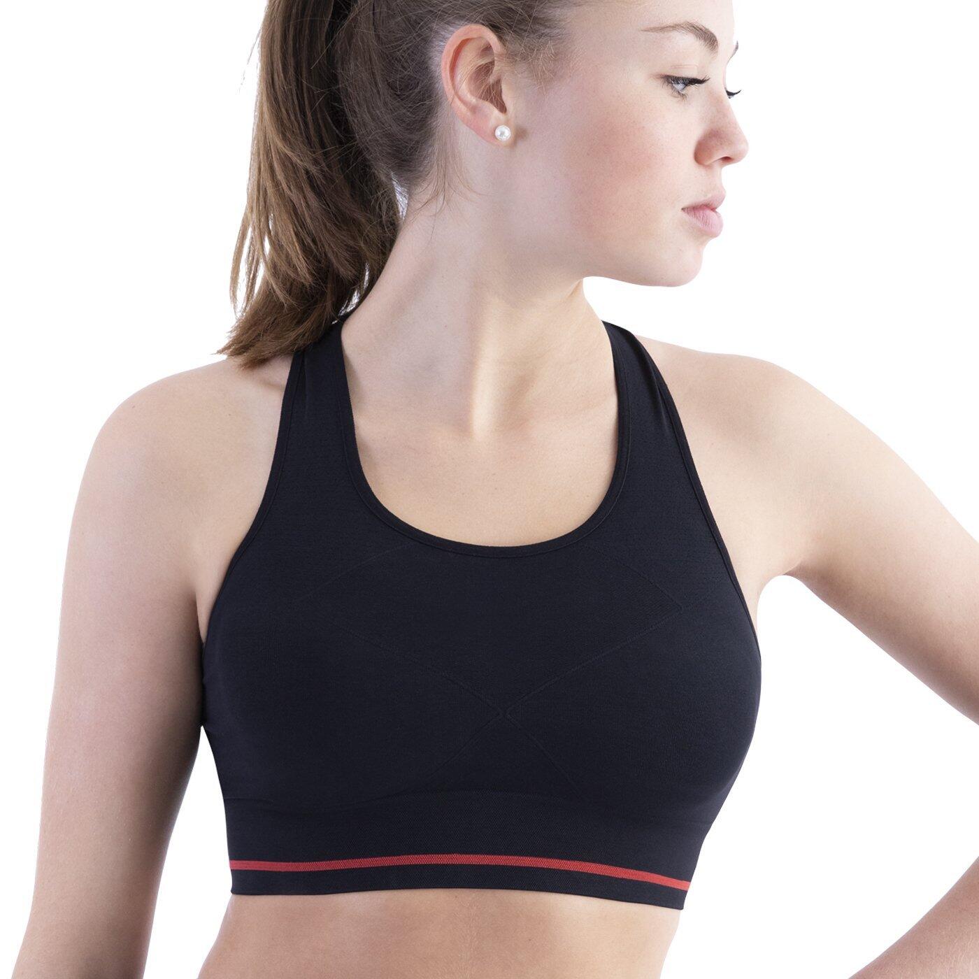 Lytess - Brassiere Running Raffermissante - Brassière - Noir - 38 S - Decathlon