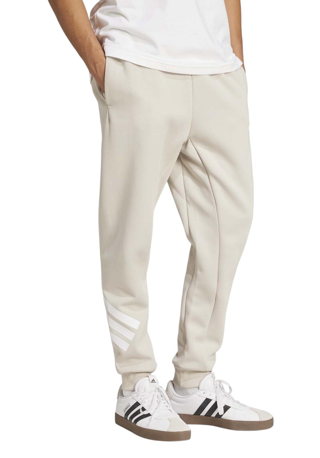 Calça masculina Adidas Future icons Bege 2/6