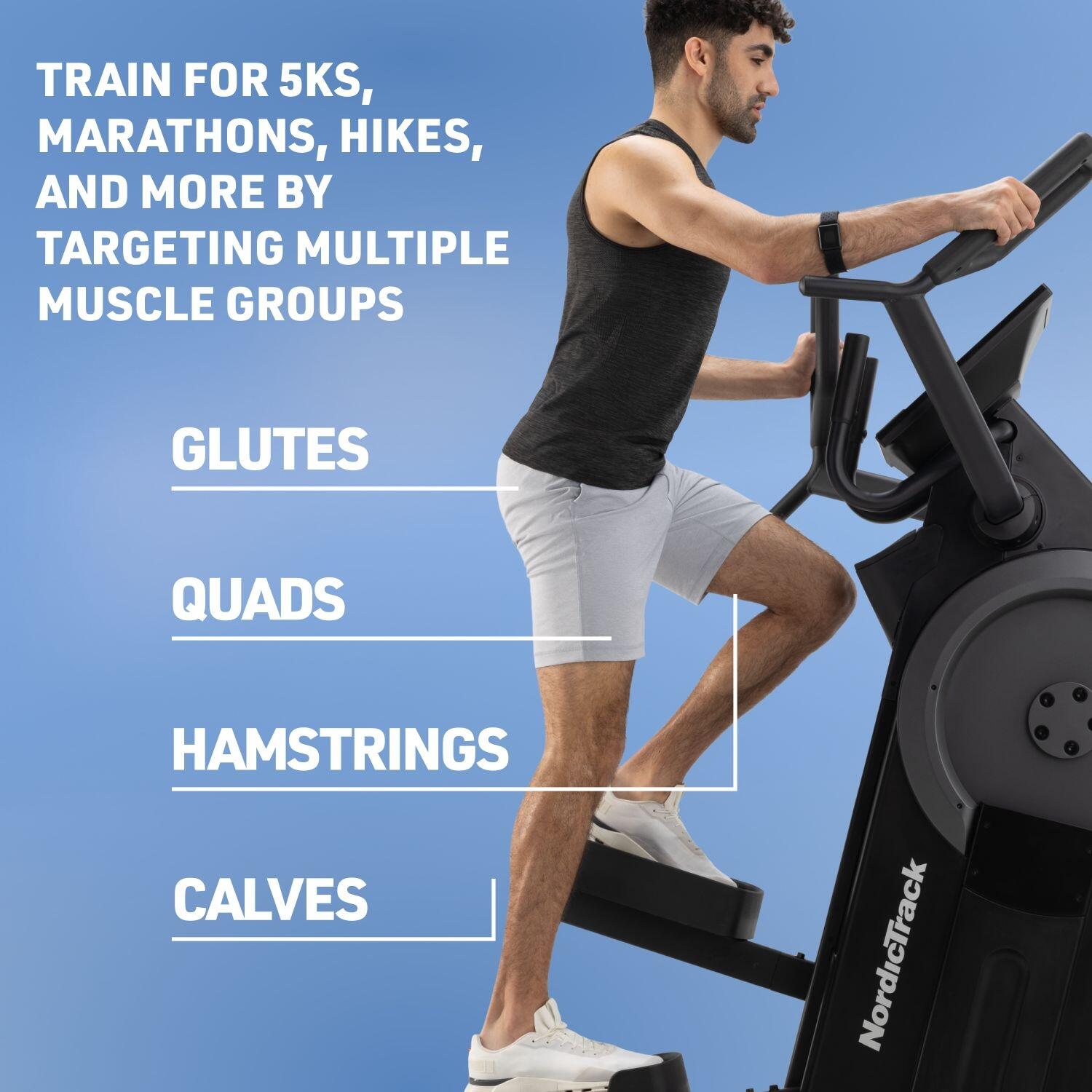 PACK Vélo Elliptique Step Climber XL + 1 an de coaching iFIT 4/7