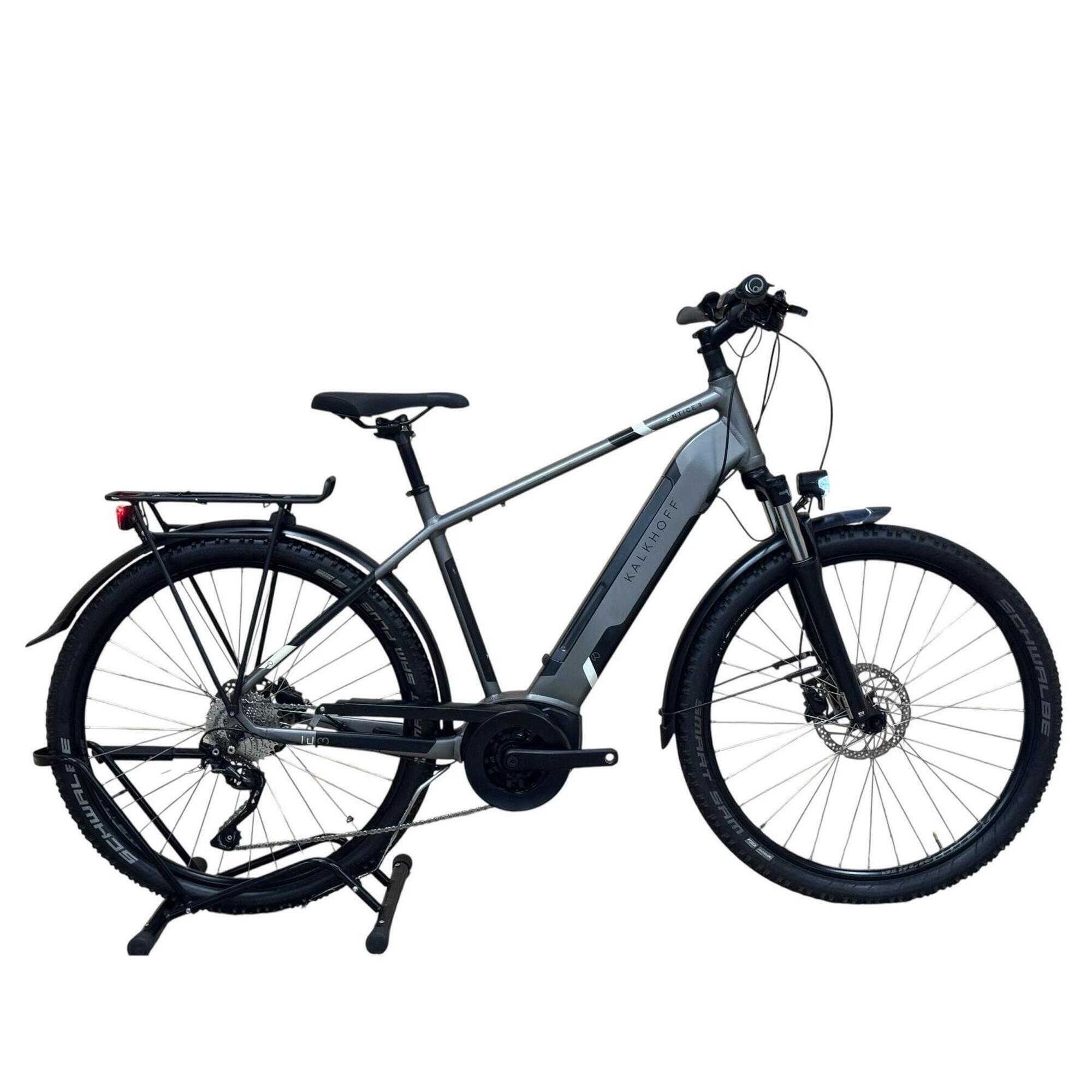 Kalkhoff - Reconditionné - Vélo Électrique Kalkhoff Entice 3.b Advance - Comme Neuf - Vélo Ville - Gris|noir - 50 - Decathlon