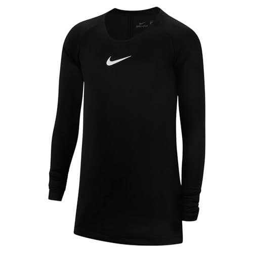 Camiseta de manga larga Nike Dri-FIT Park para niños - Negro/Blanco 4/4