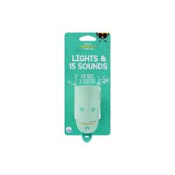 Mini Hornit Nano – Klaxon et lumière pour vélo et trottinette - Vert