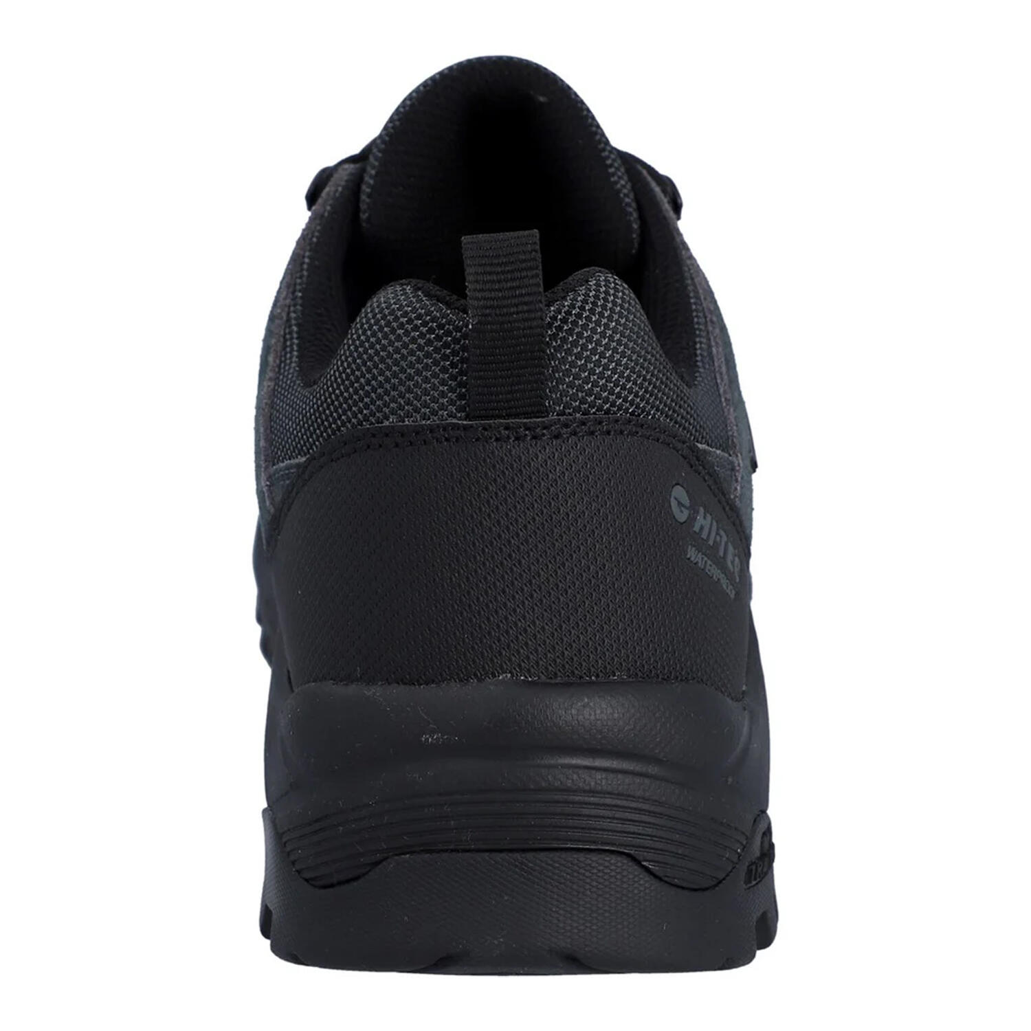 Mens Bandera Expedition Suede Low Walking Shoes (Charcoal/Black) 2/4