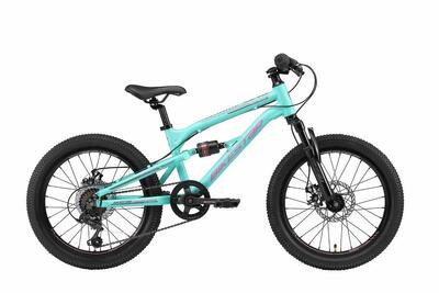 MTB 20" alluminio. bici bambini 6 anni. hardtail. 21 velocità. freno a disco