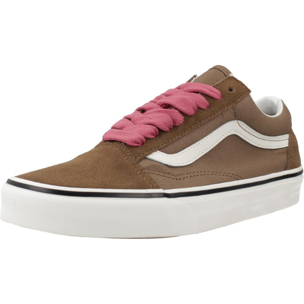 Tênis feminino Vans Old Skool pop marrom. 1/5