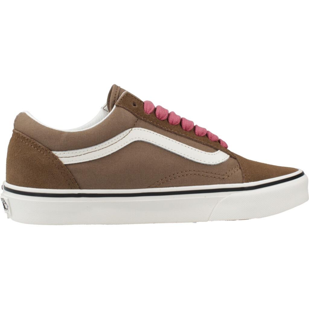 Tênis feminino Vans Old Skool pop marrom. 4/5